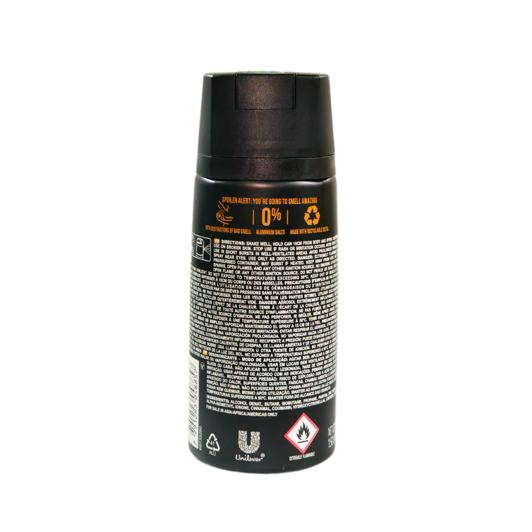 Axe Deo Body Spray Collision Leather & Cookies 150 ml - Image 3