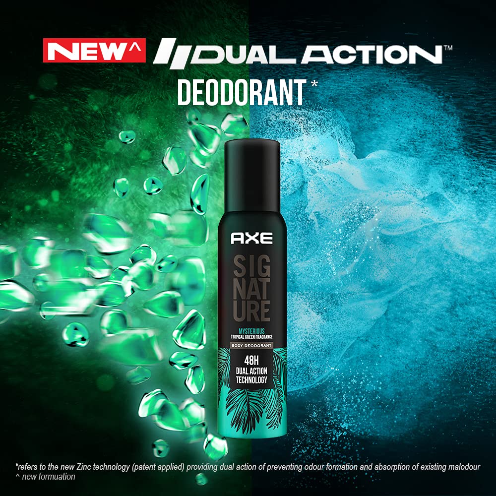 Axe Signature Body Deodorant Mysterious 122ml - Image 3