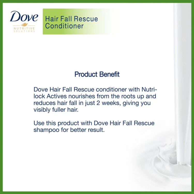 Dove Conditioner Hairfall Rescue 170ml - Image 5