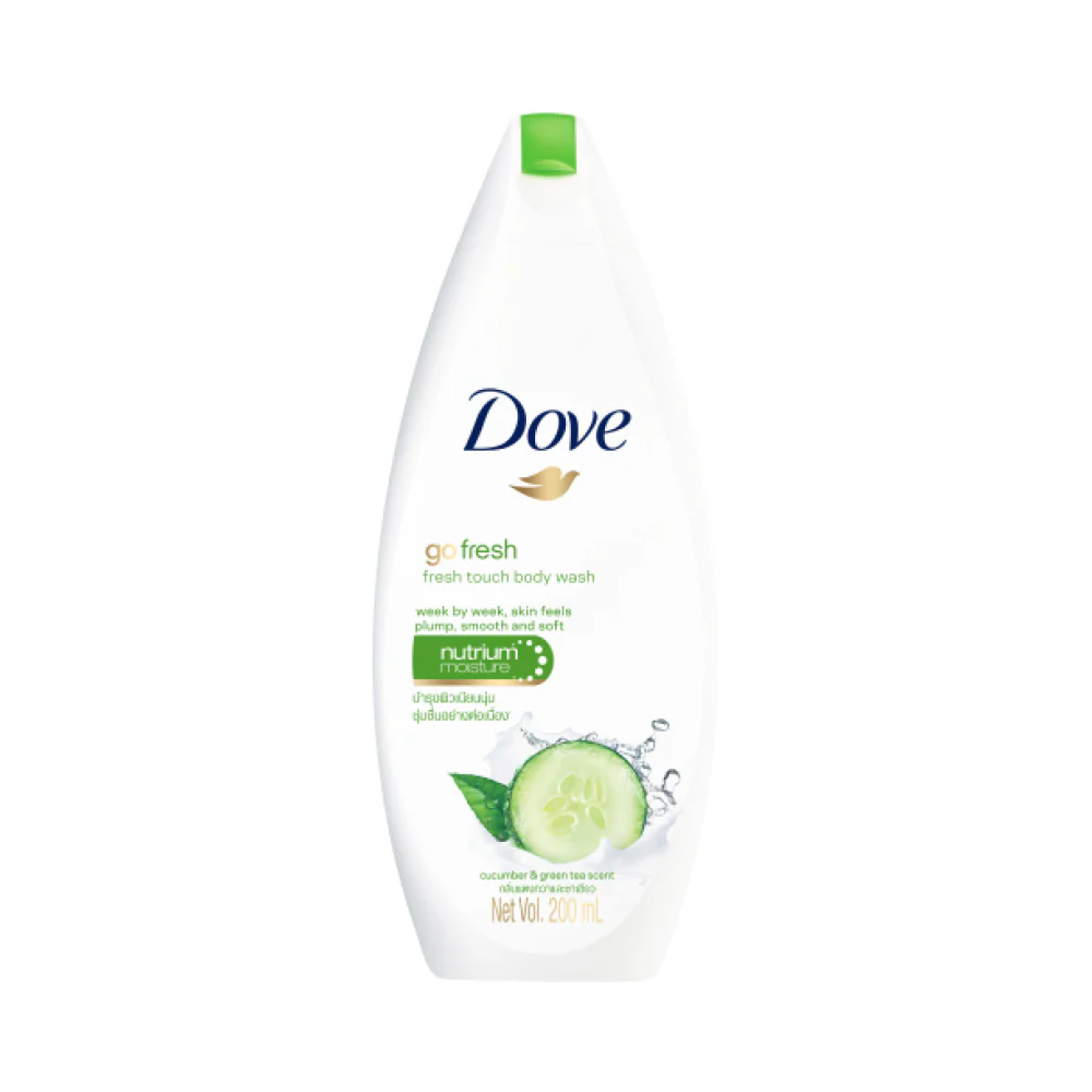 Dove Body Wash Fresh Touch 200ml - Image 2