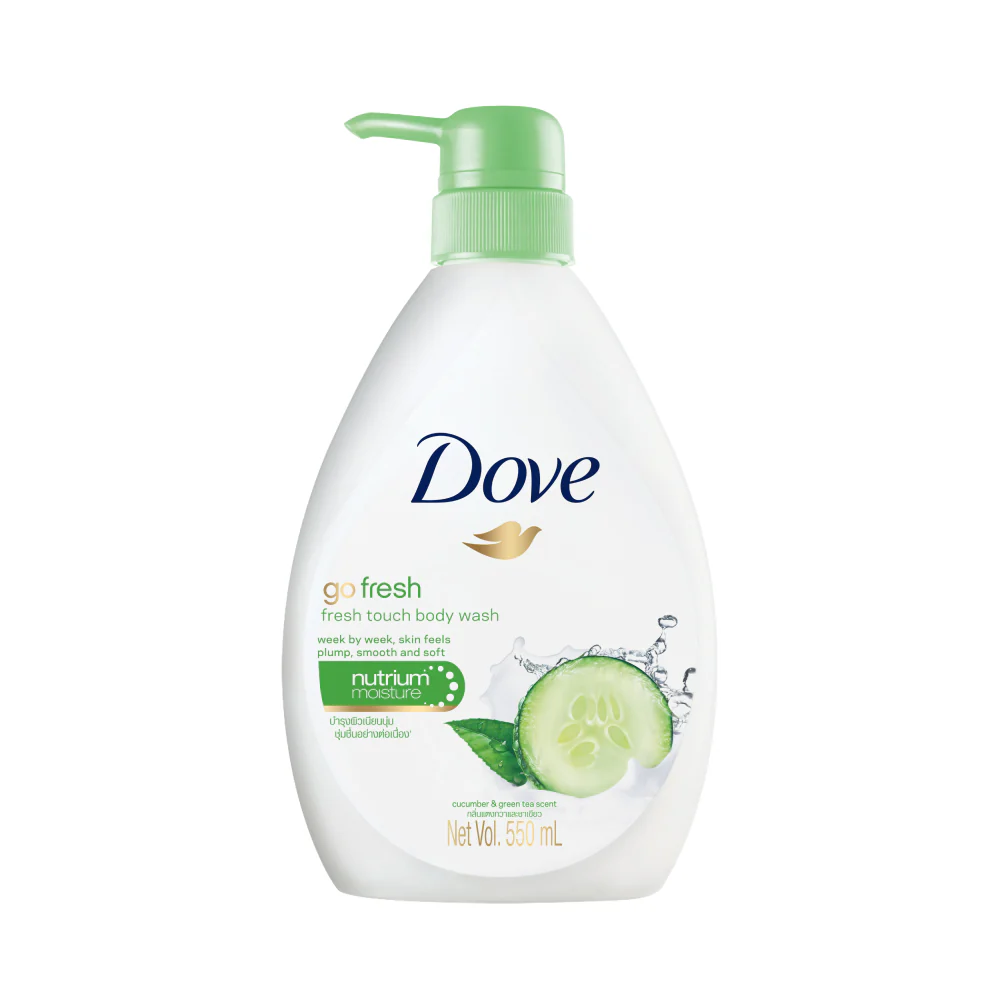 Dove Body Wash Fresh Touch 550ml - Image 2