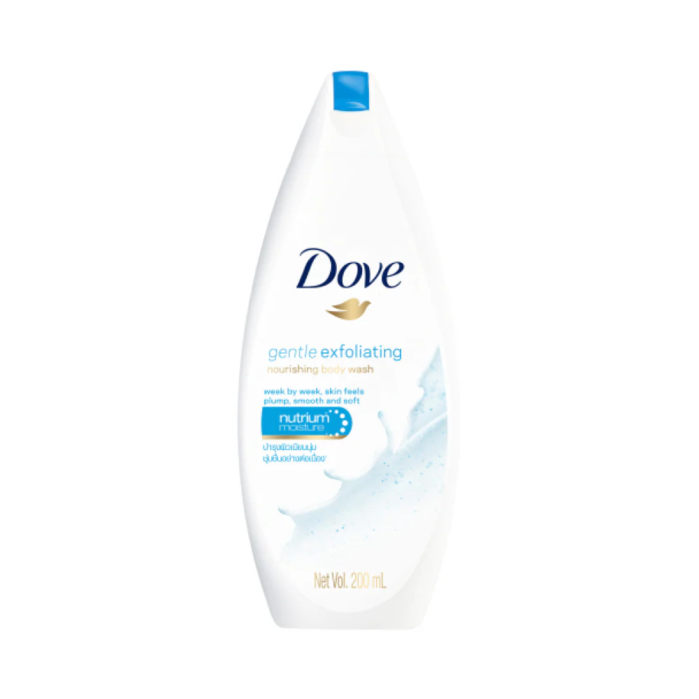 Dove Body Wash Gentle Exfoliating 200ml - Image 2