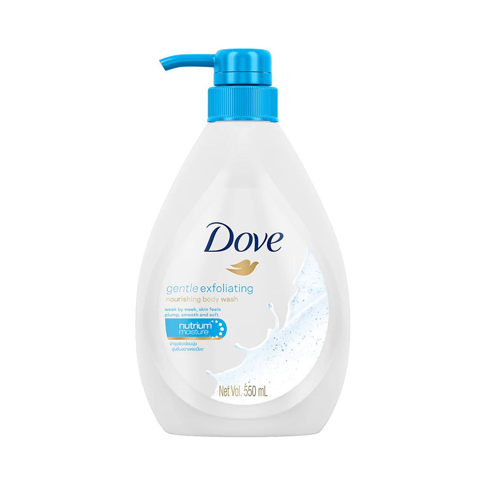 Dove Body Wash Gentle Exfoliating 550ml - Image 2