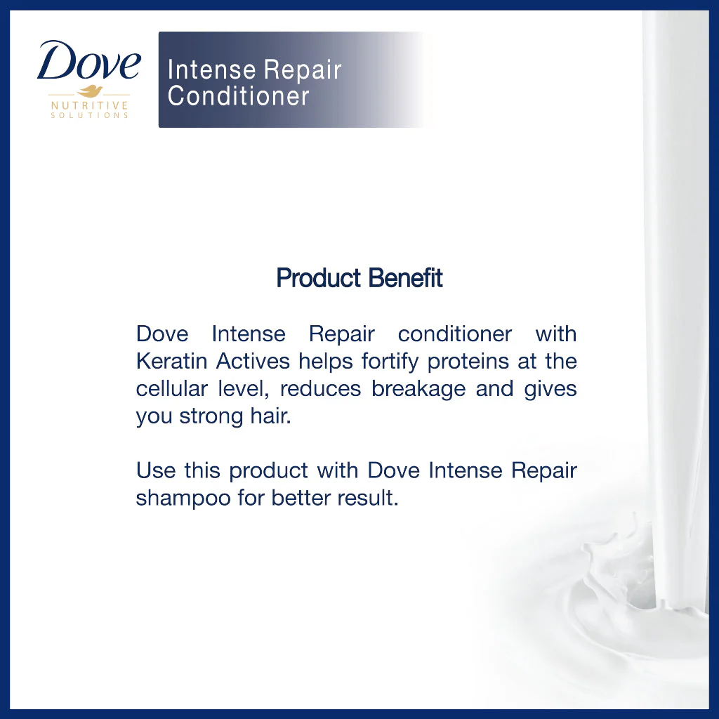 Dove Conditioner Intense Repair 170ml - Image 5