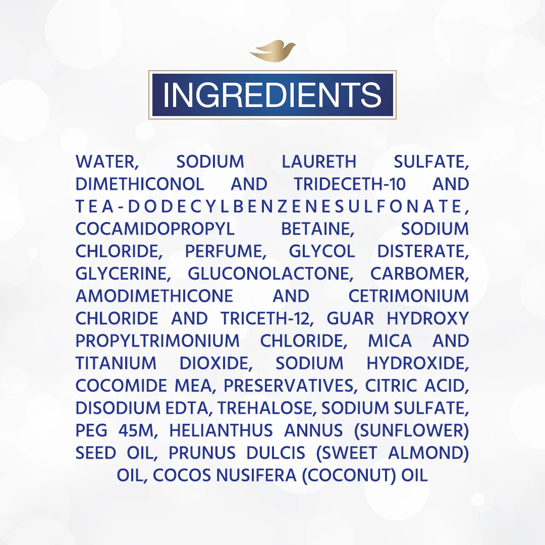 Dove Shampoo Nourishing Oil Care 330ml - Image 3