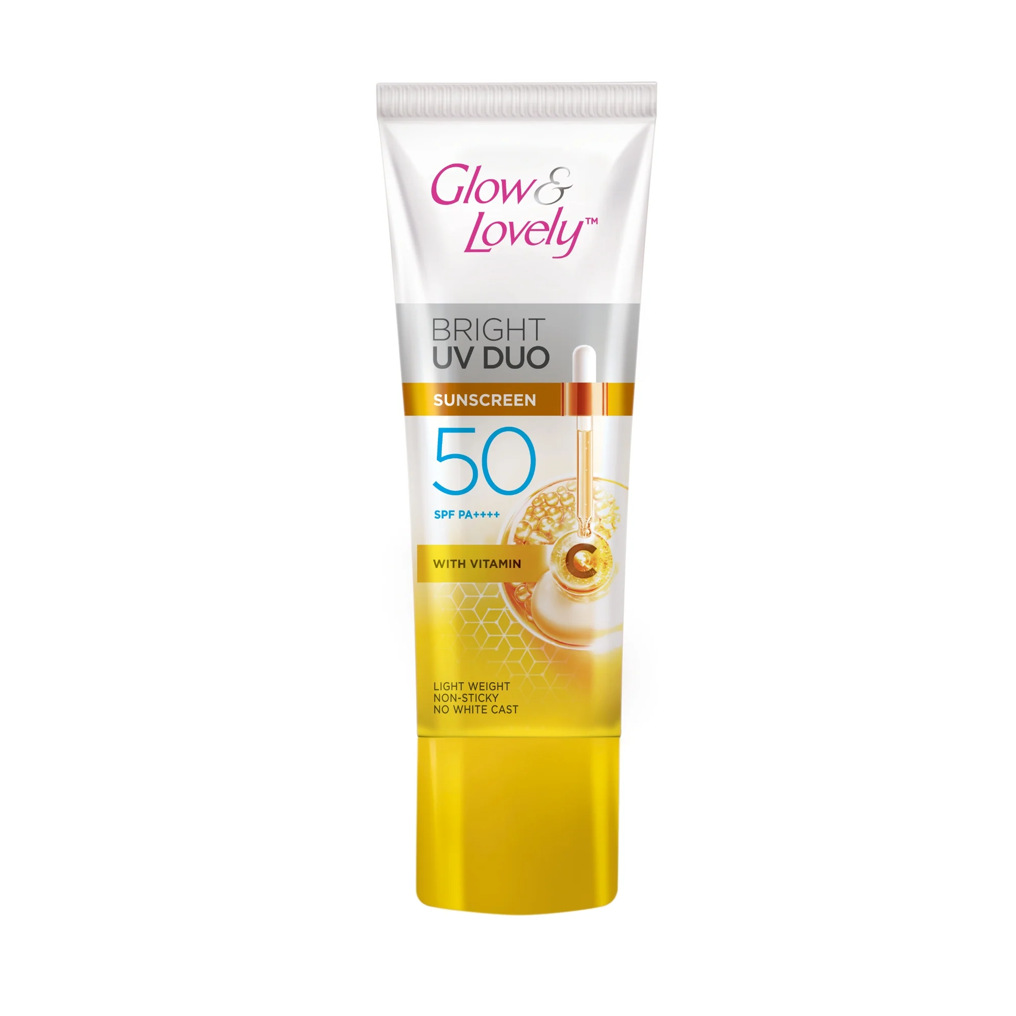 Glow & Lovely Bright Serum Sunscreen UV DUO SPF50 50g - Image 3