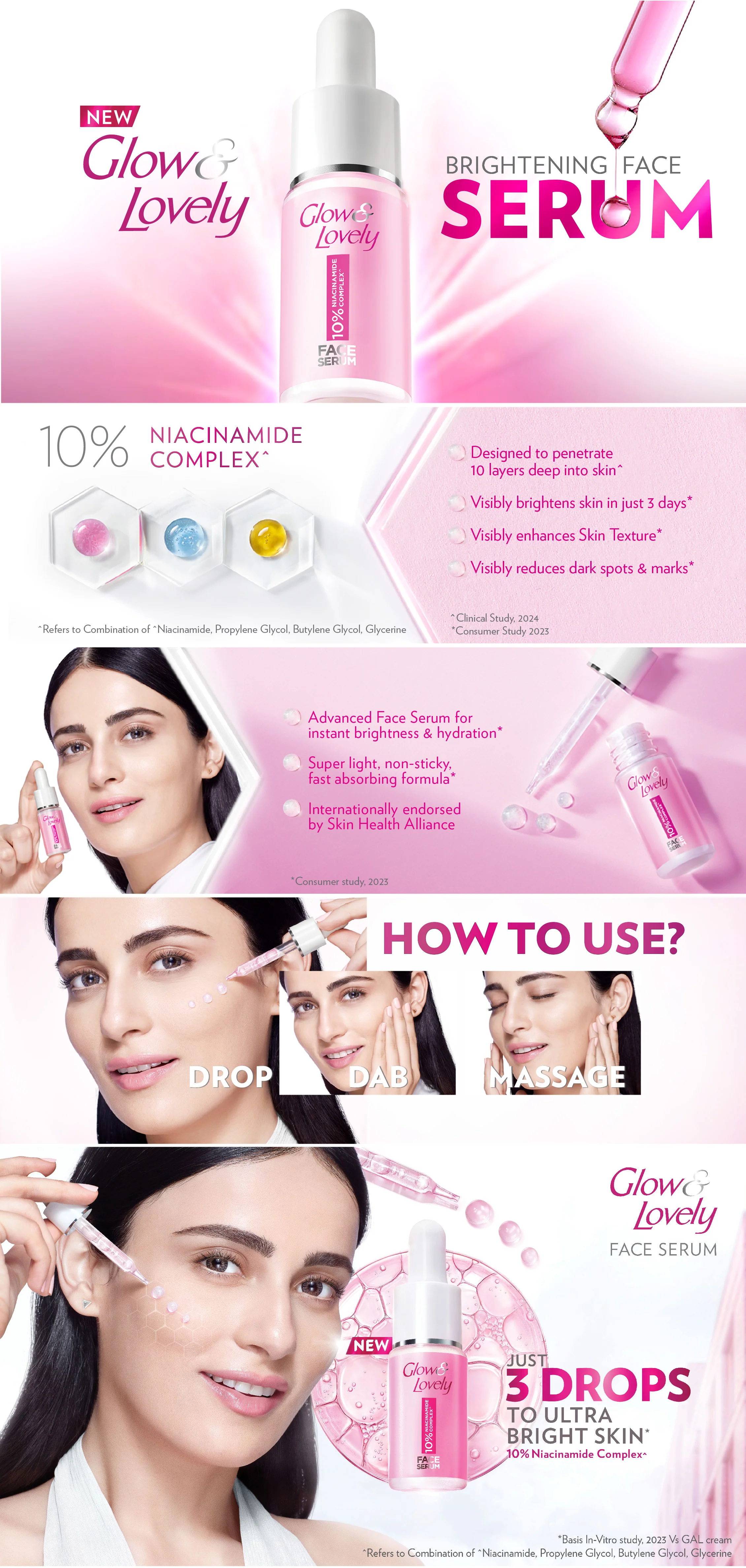 Glow & Lovely Brightening Face Serum 7ml - Image 9