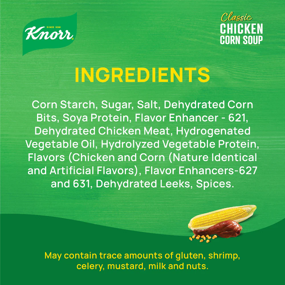 Knorr Soup Chicken Corn 24g - Image 5