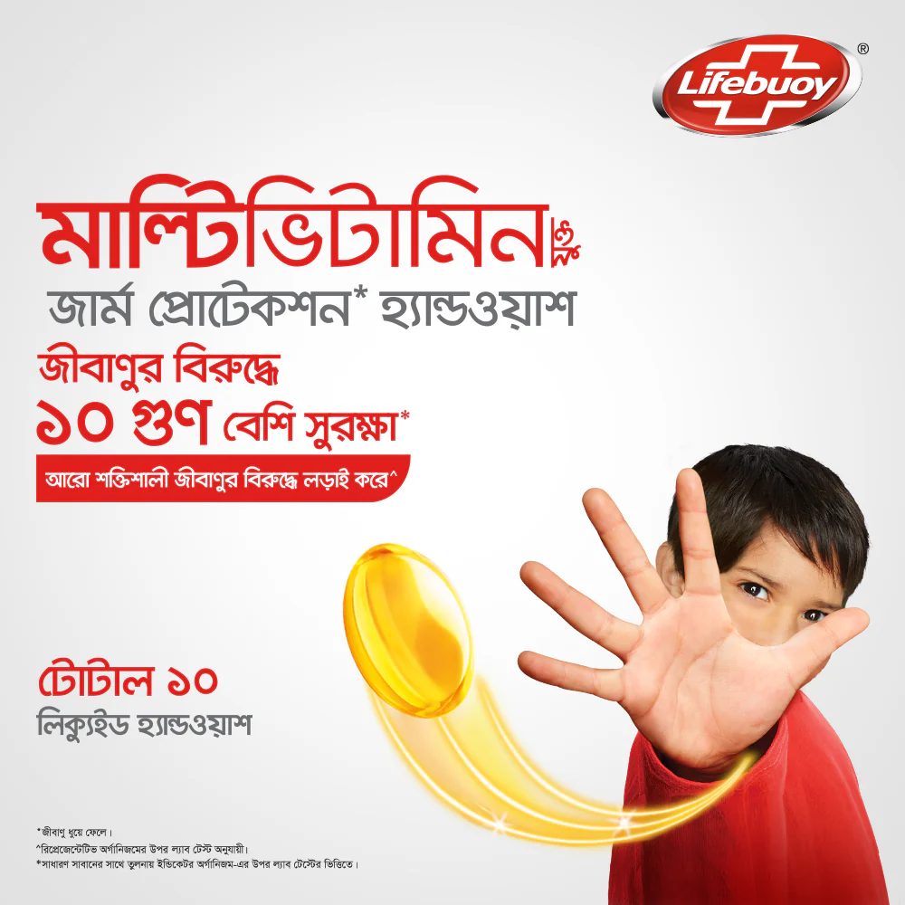 Lifebuoy Handwash (Soap) Total Pump 200ml (FIFA) - Image 7