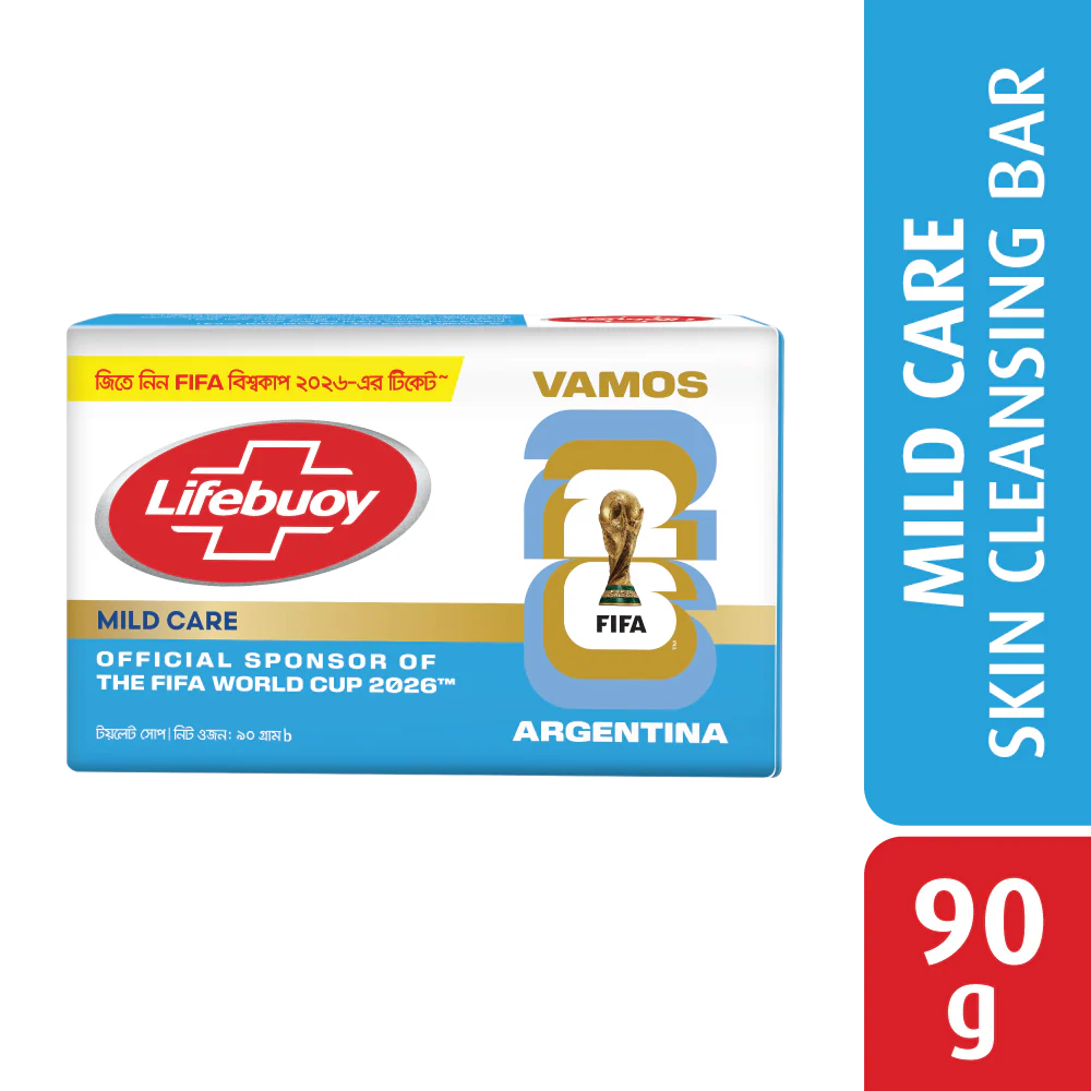 Lifebuoy Skin Cleansing Soap Bar Care 90g (FIFA)