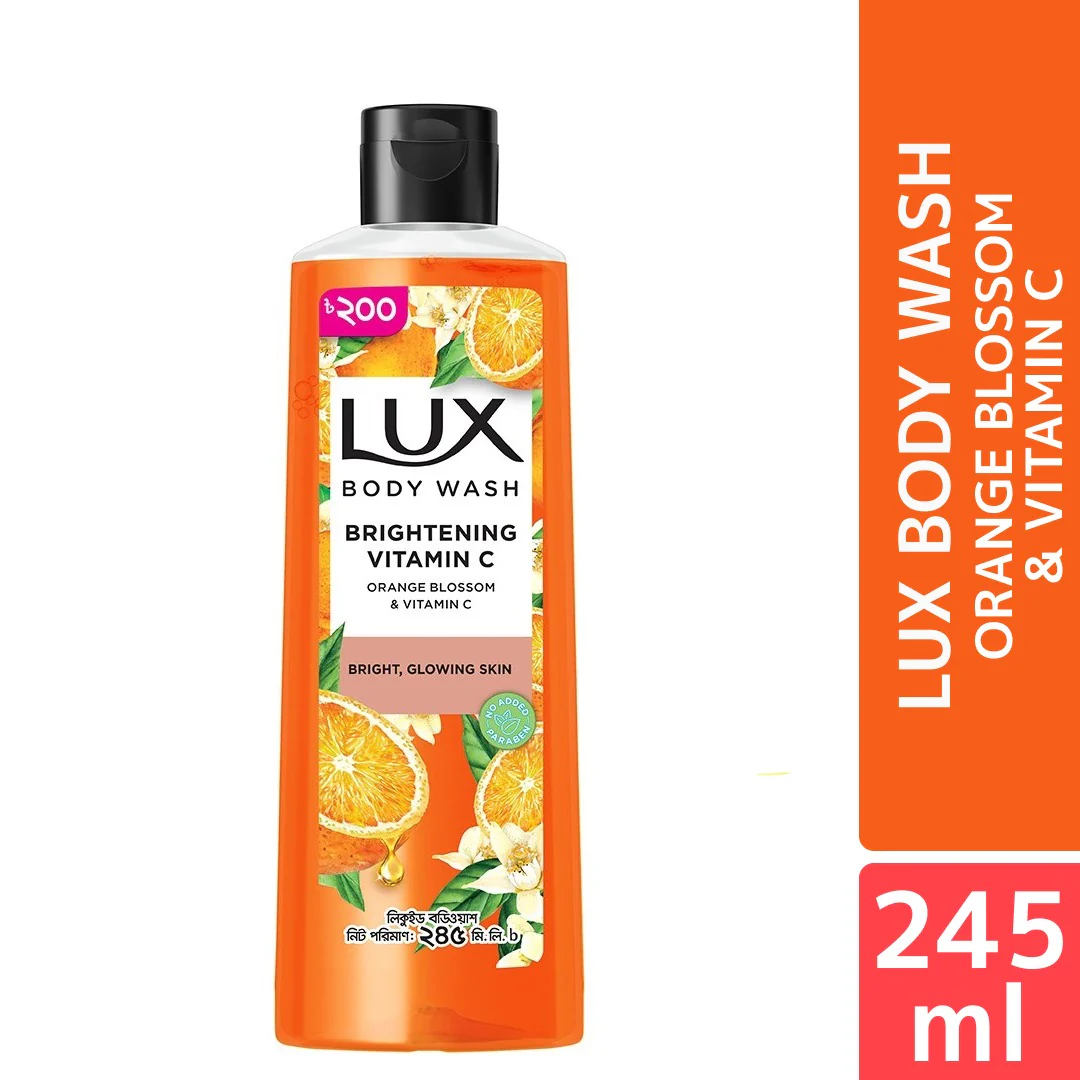 Lux Body Wash Orange Blossom & Vitamin C 245ml - Image 5