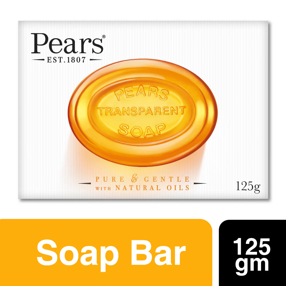 Pears Transparent Soap Pure and Gentle with Plant Oils 125gm - Image 3