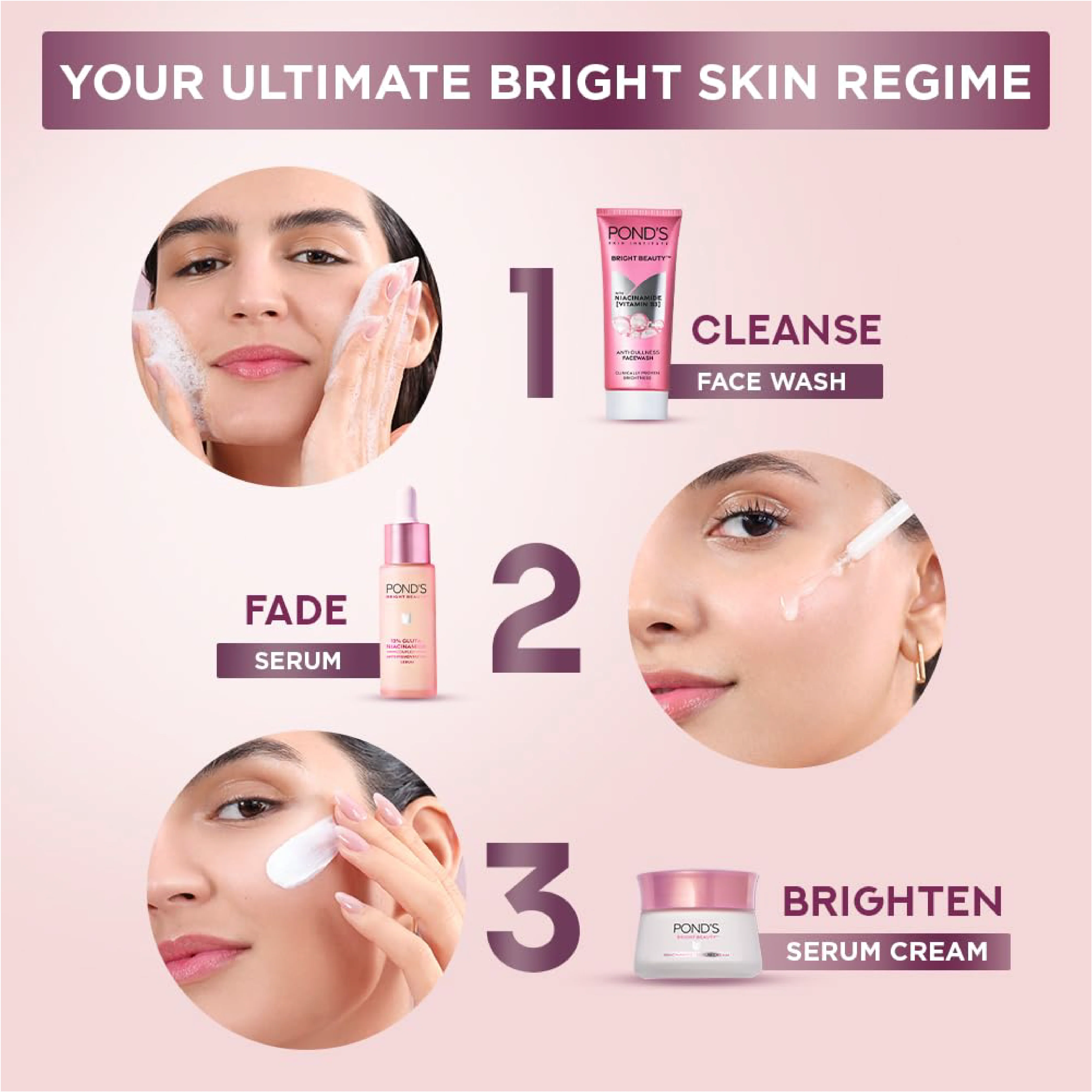 Pond's Bright Beauty Serum Cream 23g - Image 4
