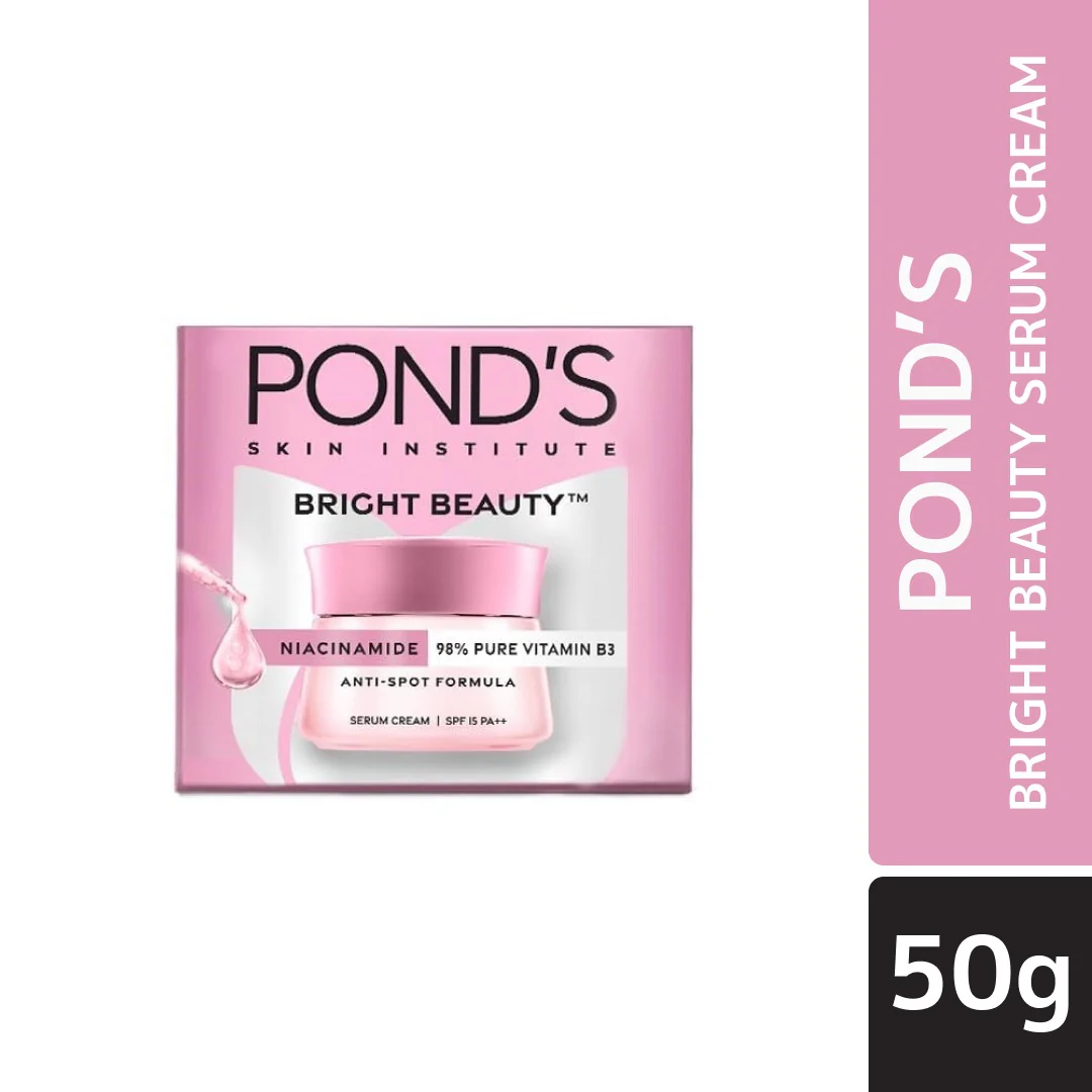 Pond's Bright Beauty Serum Cream 50g (Imported) - Image 10