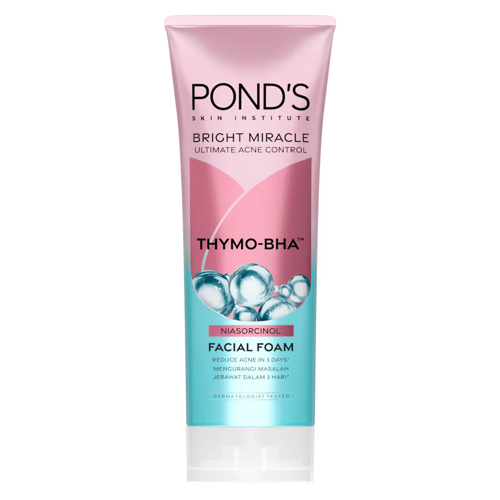 Pond's Bright Miracle Ultimate Acne Control Facial Foam 100g - Image 2