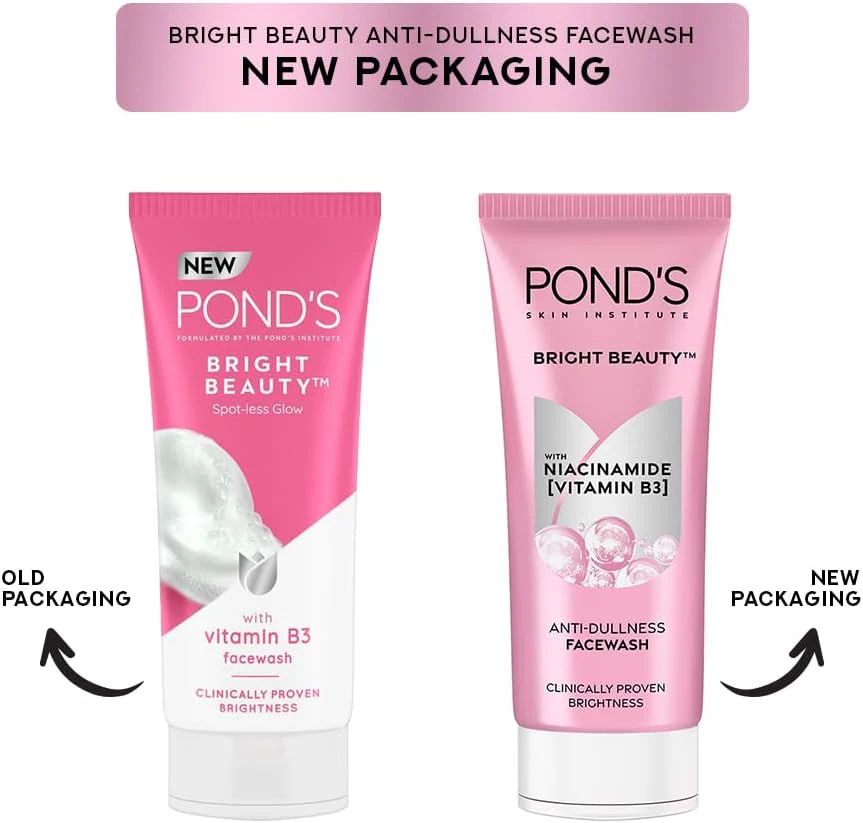 Pond's Face Wash Bright Beauty 100g - Image 4