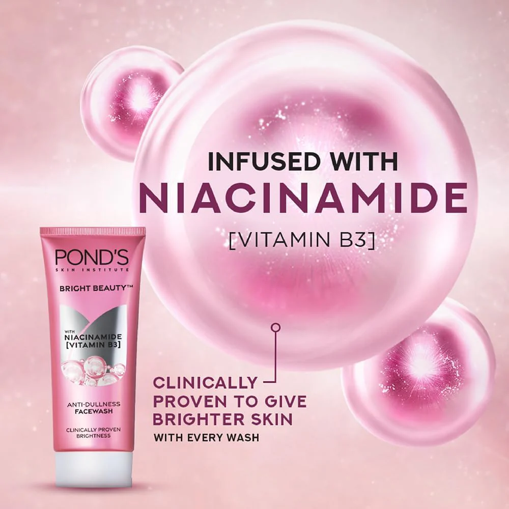 Pond's Face Wash Bright Beauty 100g - Image 5