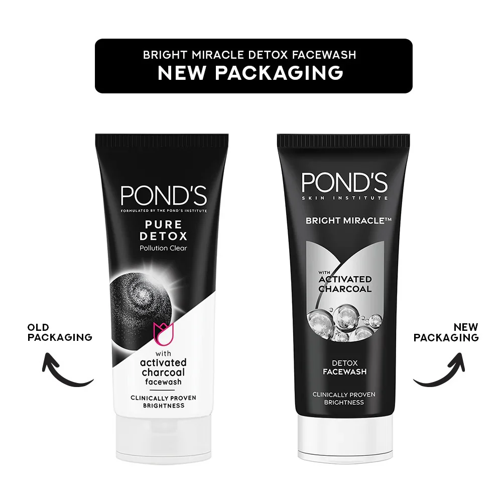 Pond's Face Wash Bright Miracle Detox 100g - Image 3