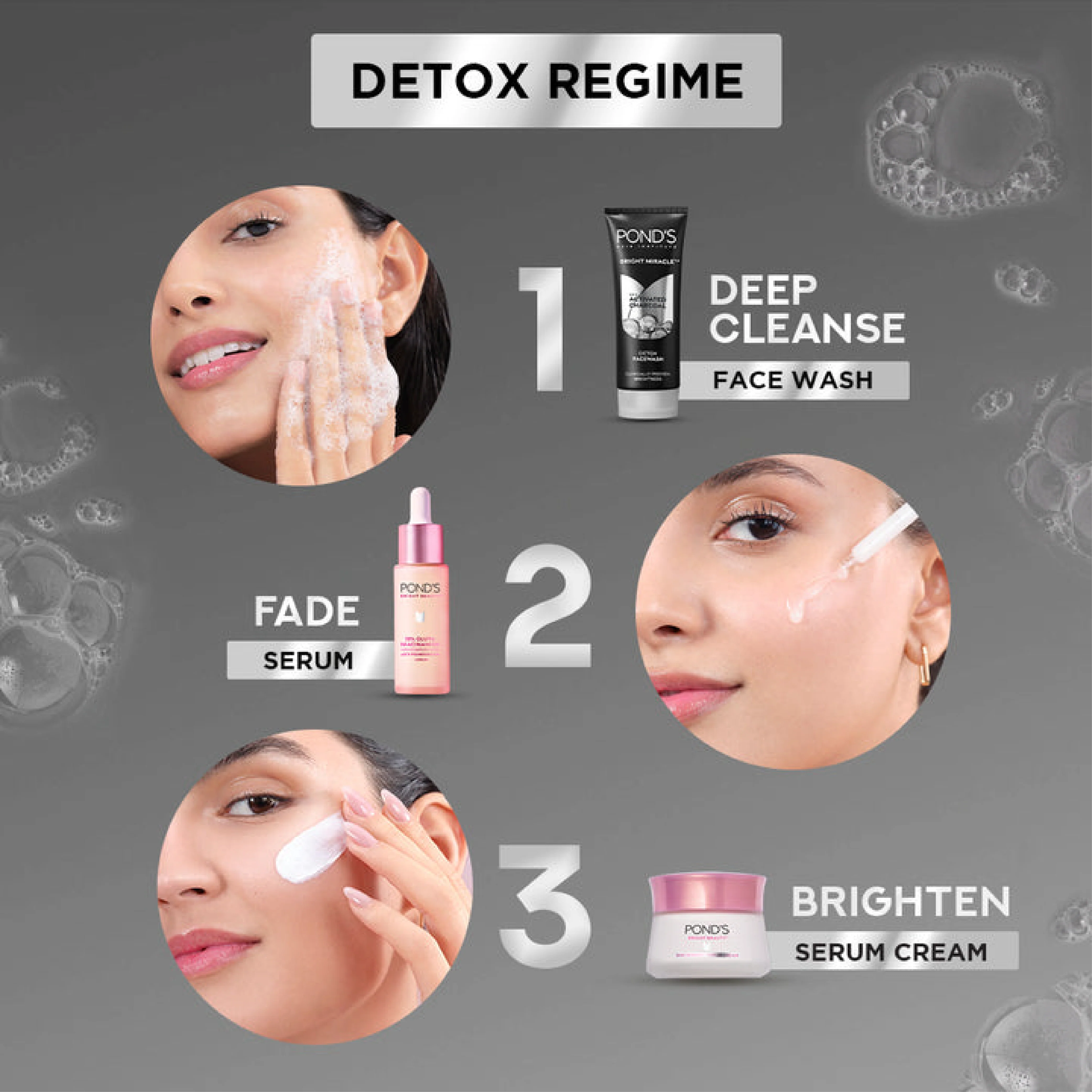 Pond's Face Wash Bright Miracle Detox 50g - Image 4