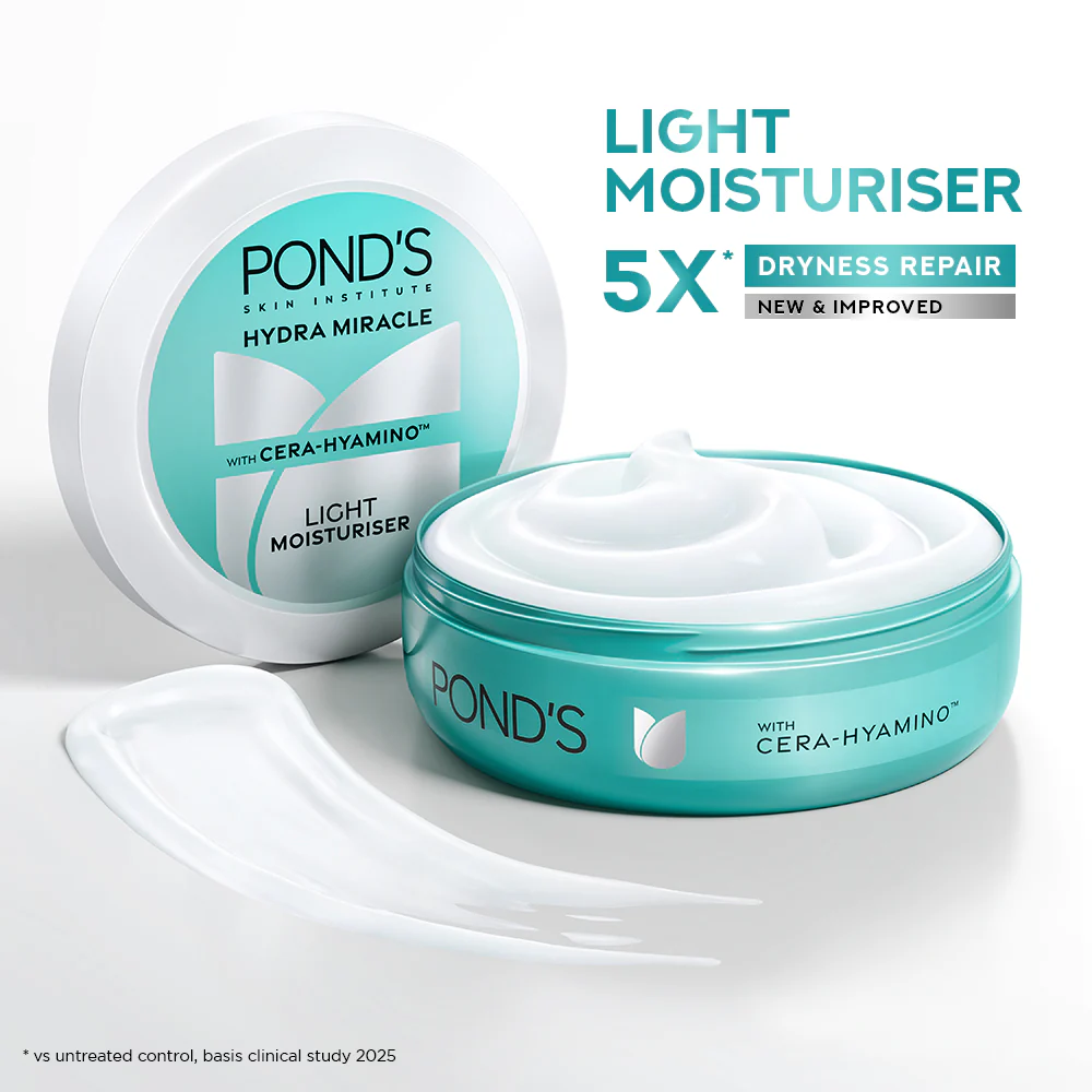 Ponds Hydra Miracle Light Moisturiser 100ml - Image 3