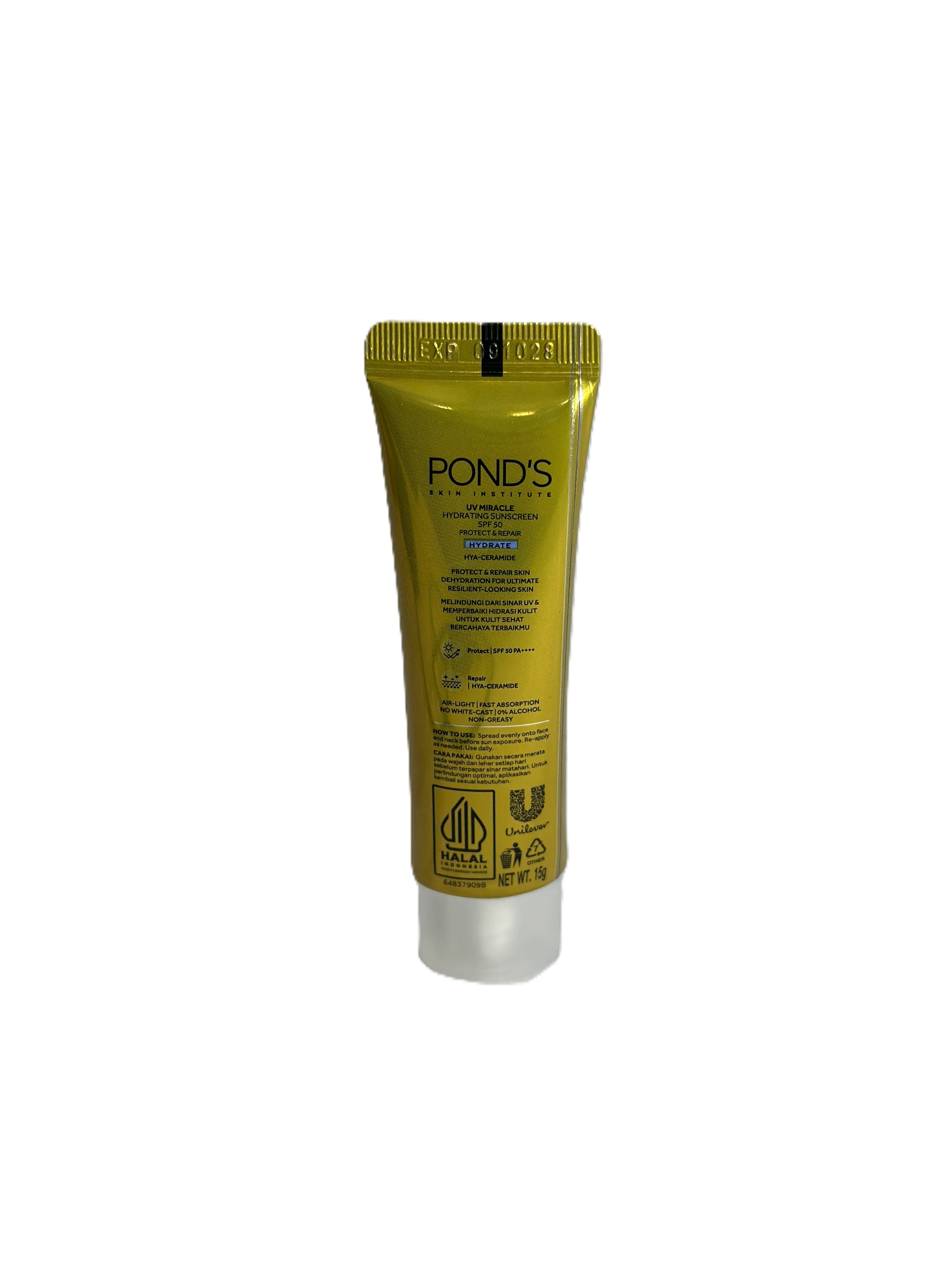 Pond's UV Miracle Protect & Repair Hydrate Sunscreen Gel 15g - Image 3