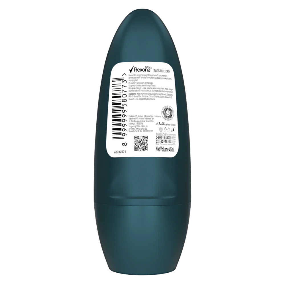 Rexona  Invisible Dry Antiperspirant 45ml - Image 3