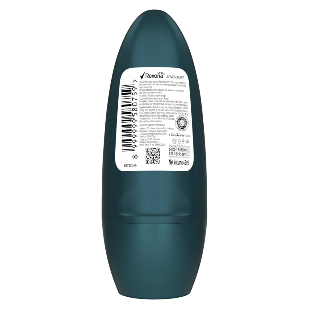 Rexona Men Adventure Bright Roll On 45ml - Image 3