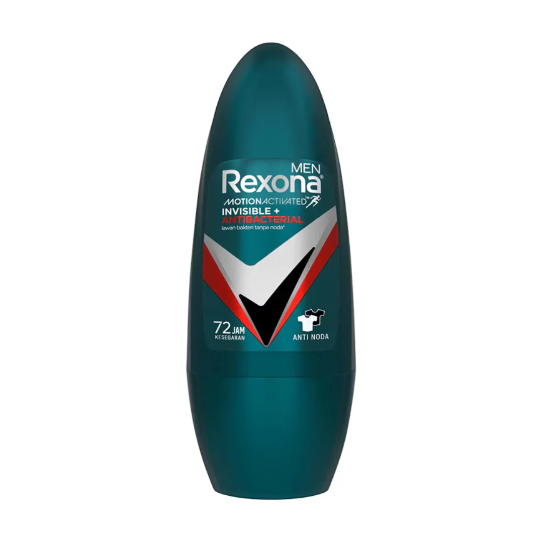 Rexona Men Invisible Antibacterial Roll On 45ml - Image 2