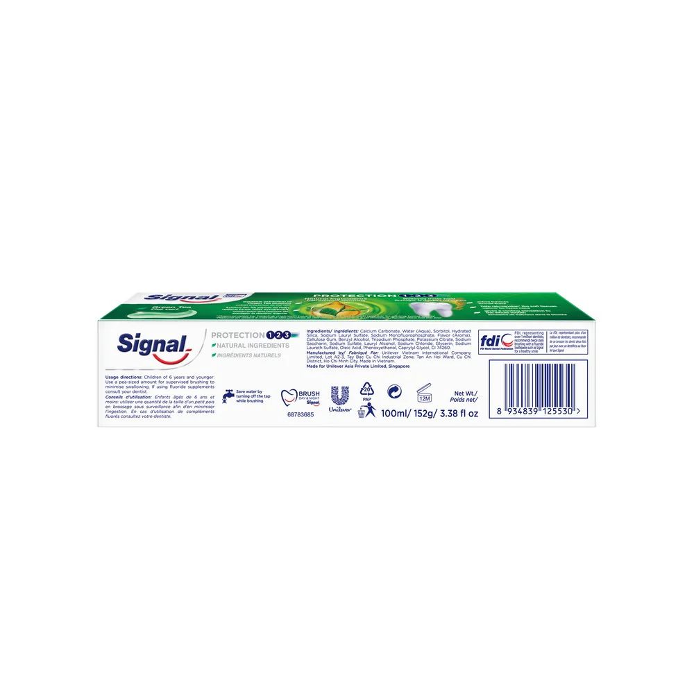 Signal Protection Ingredients Naturels Toothpaste 100gm - Image 3