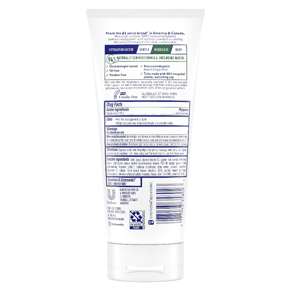 St. Ives Facial Cleanser Face Scrub Blackhead Clearing Green Tea 170gm - Image 3