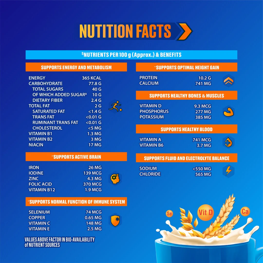 Standard Horlicks Health and Nutrition Drink Jar 500g (Extra 50g Free) - Image 5