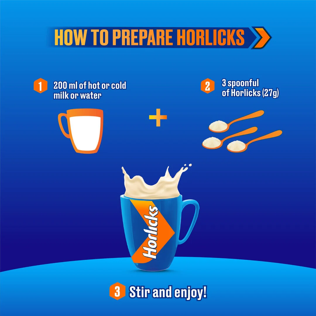 Standard Horlicks Health and Nutrition Drink Super Value Pack 400g - Image 6