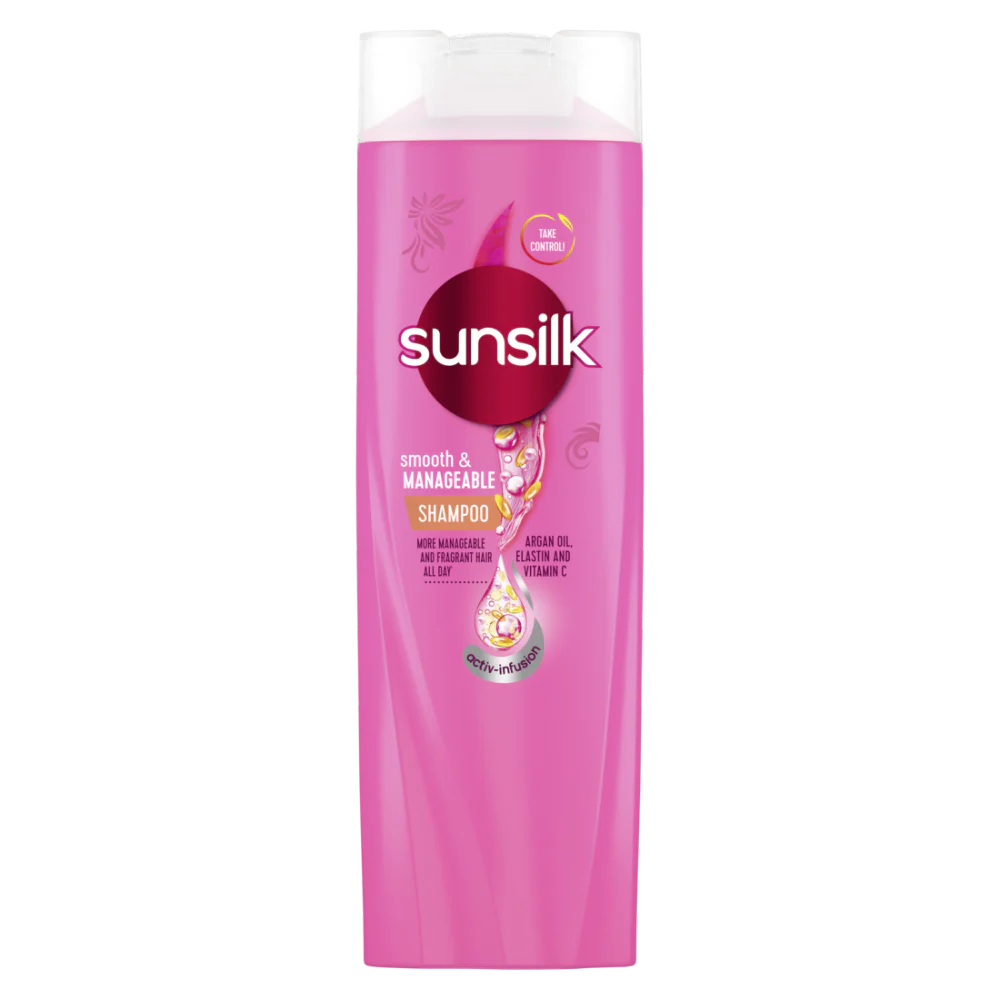 Sunsilk Hair Care Smooth & Manageable Shampoo 160ml (Unilever Original) - Image 2