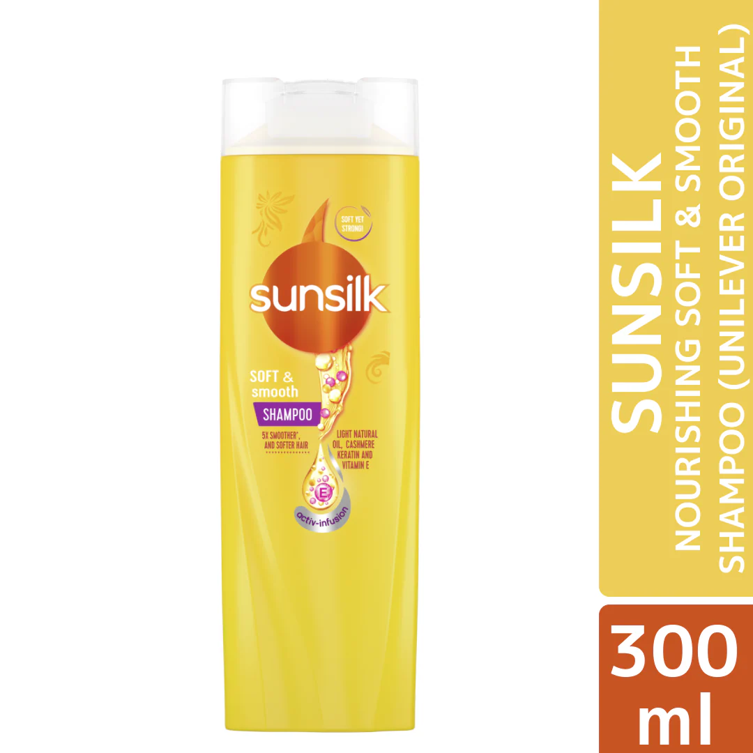 Sunsilk Nourishing Soft & Smooth Shampoo 300ml (Unilever Original)