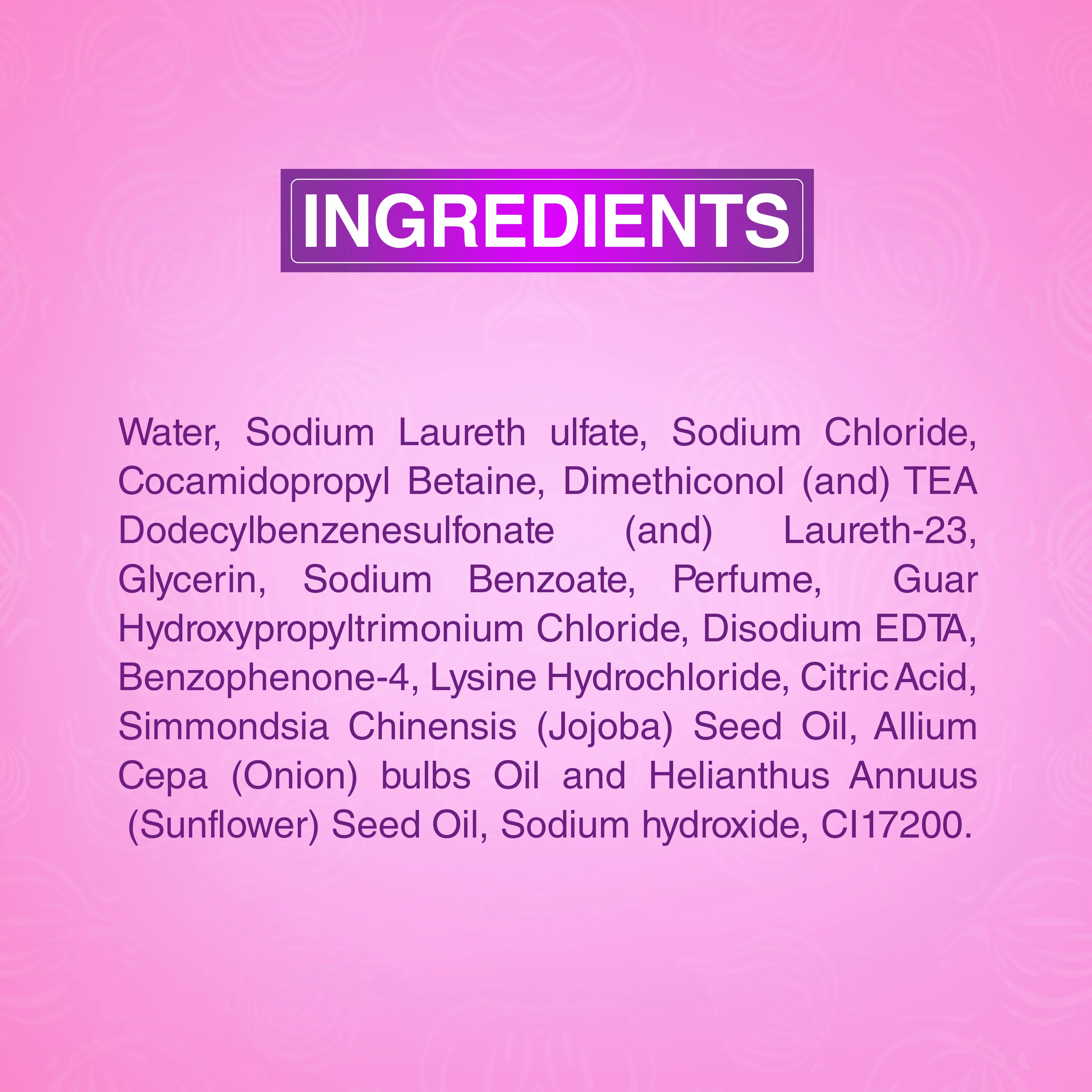Sunsilk Shampoo Onion & Jojoba Oil 375ml - Image 6