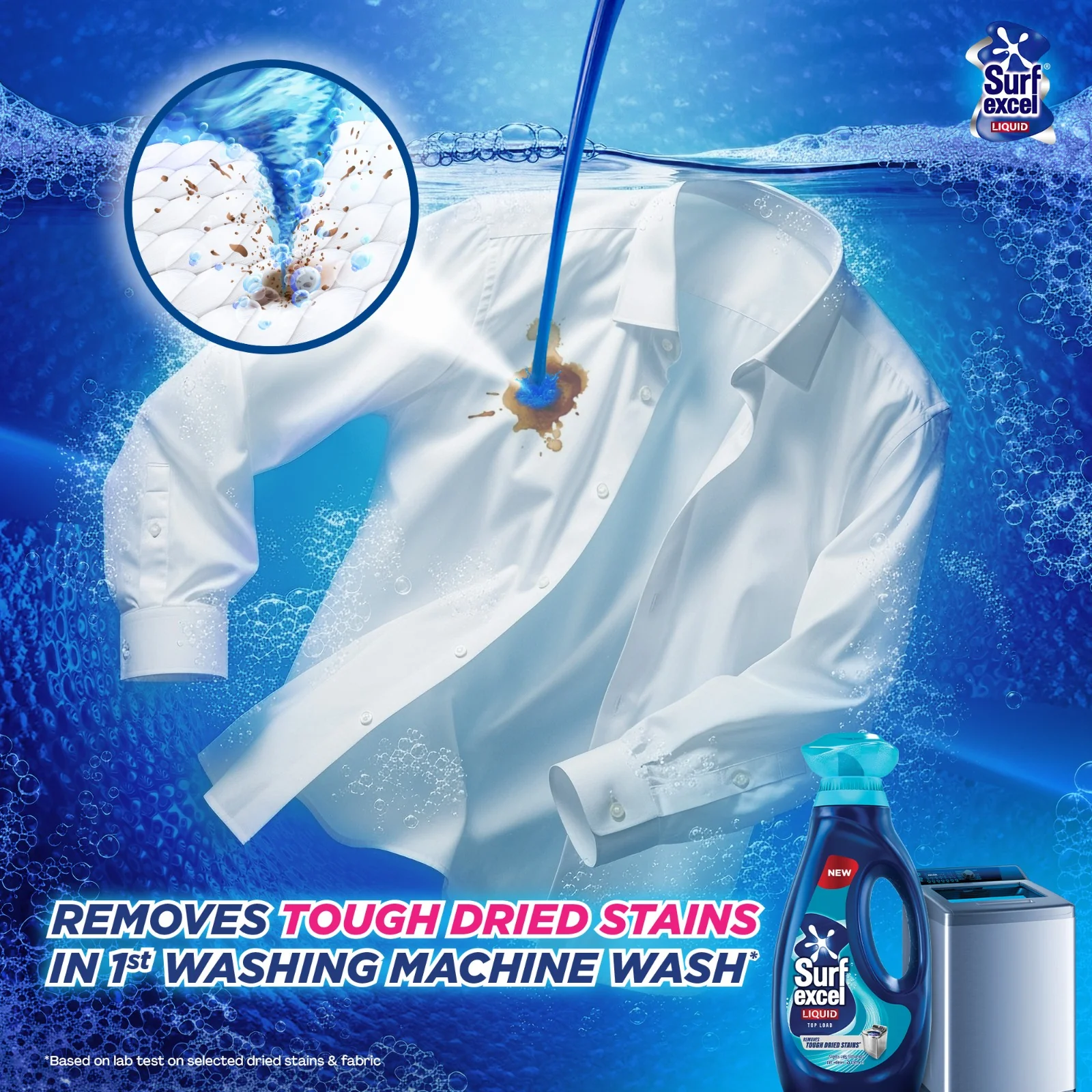 Surf Excel Liquid Detergent Top Load 1L - Image 5