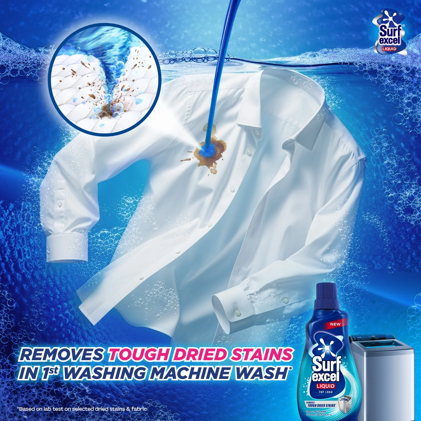 Surf Excel Liquid Detergent Top Load 500ml - Image 5