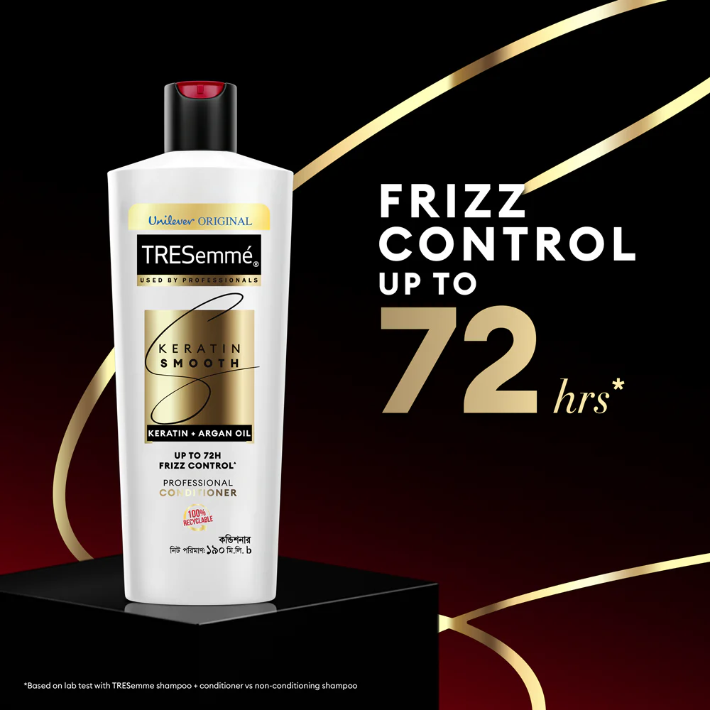 Tresemme Conditioner Keratin Smooth 190ml - Image 4