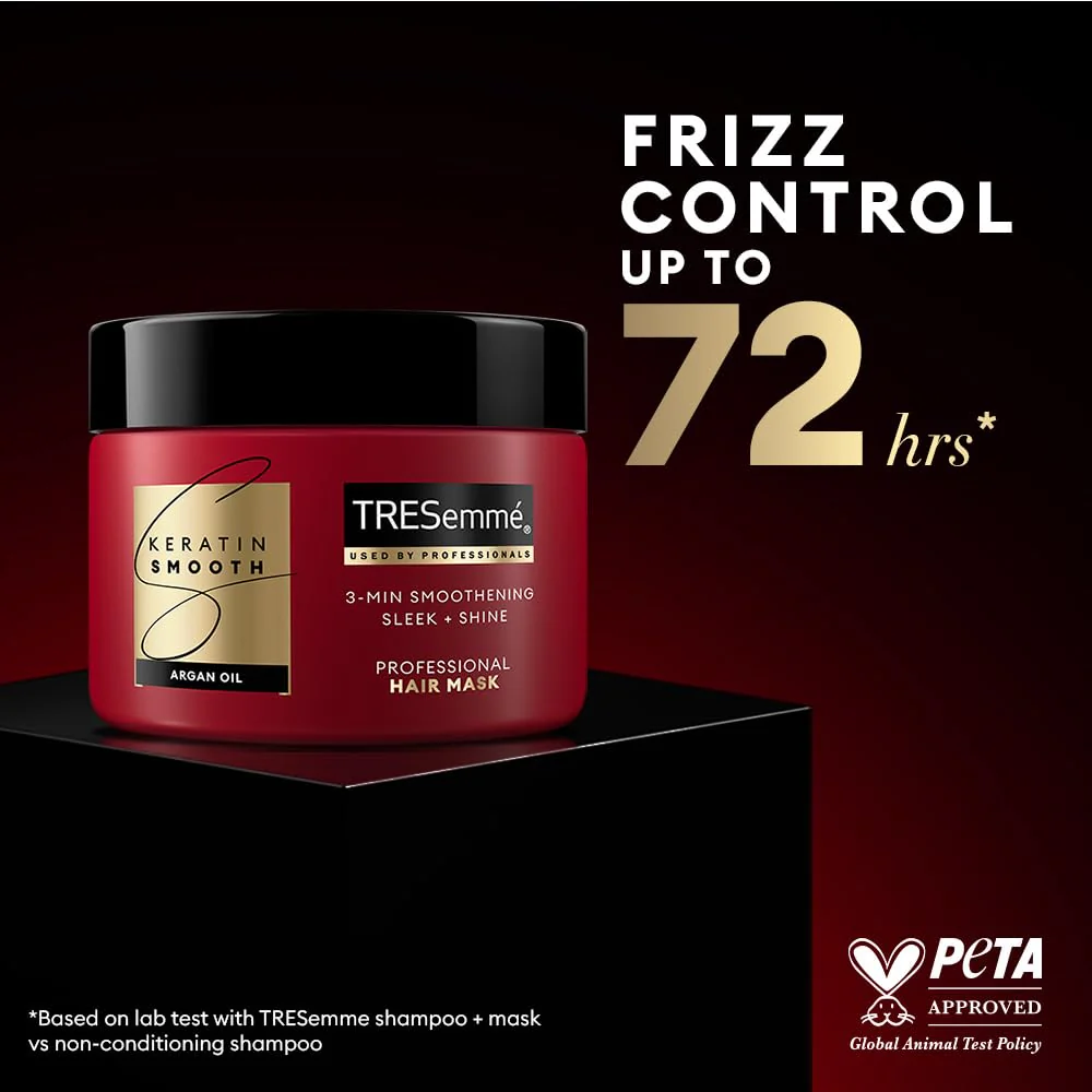 Tresemme Keratin Smooth Hair Mask 300ml - Image 4
