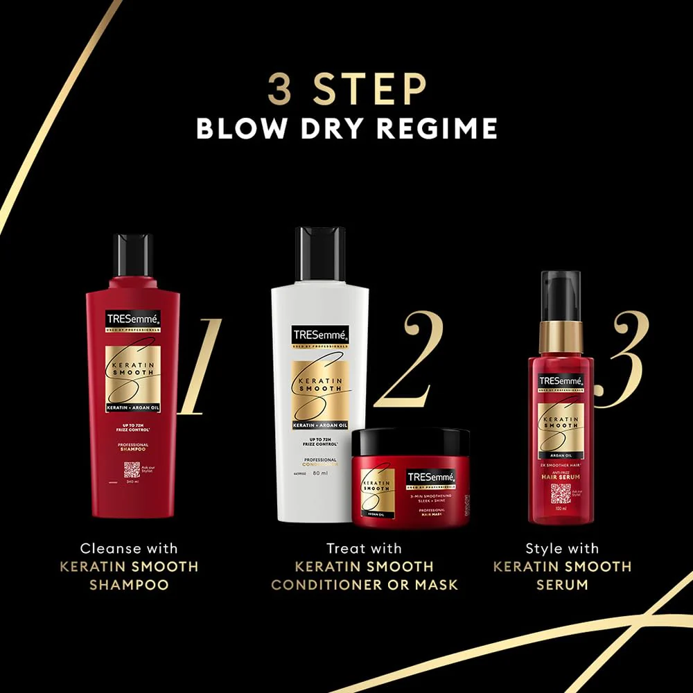 Tresemme Keratin Smooth Hair Mask 300ml - Image 7