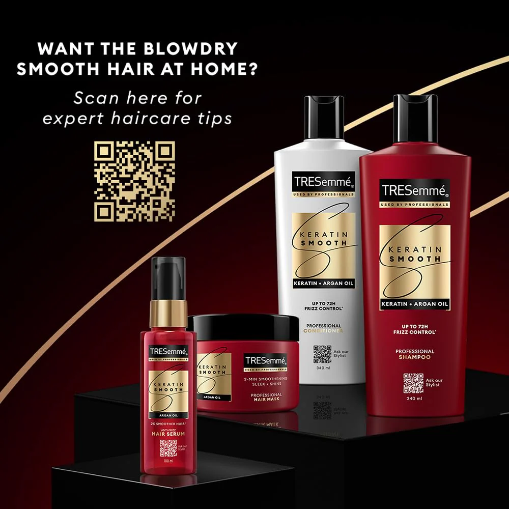 Tresemme Keratin Smooth Hair Mask 300ml - Image 8