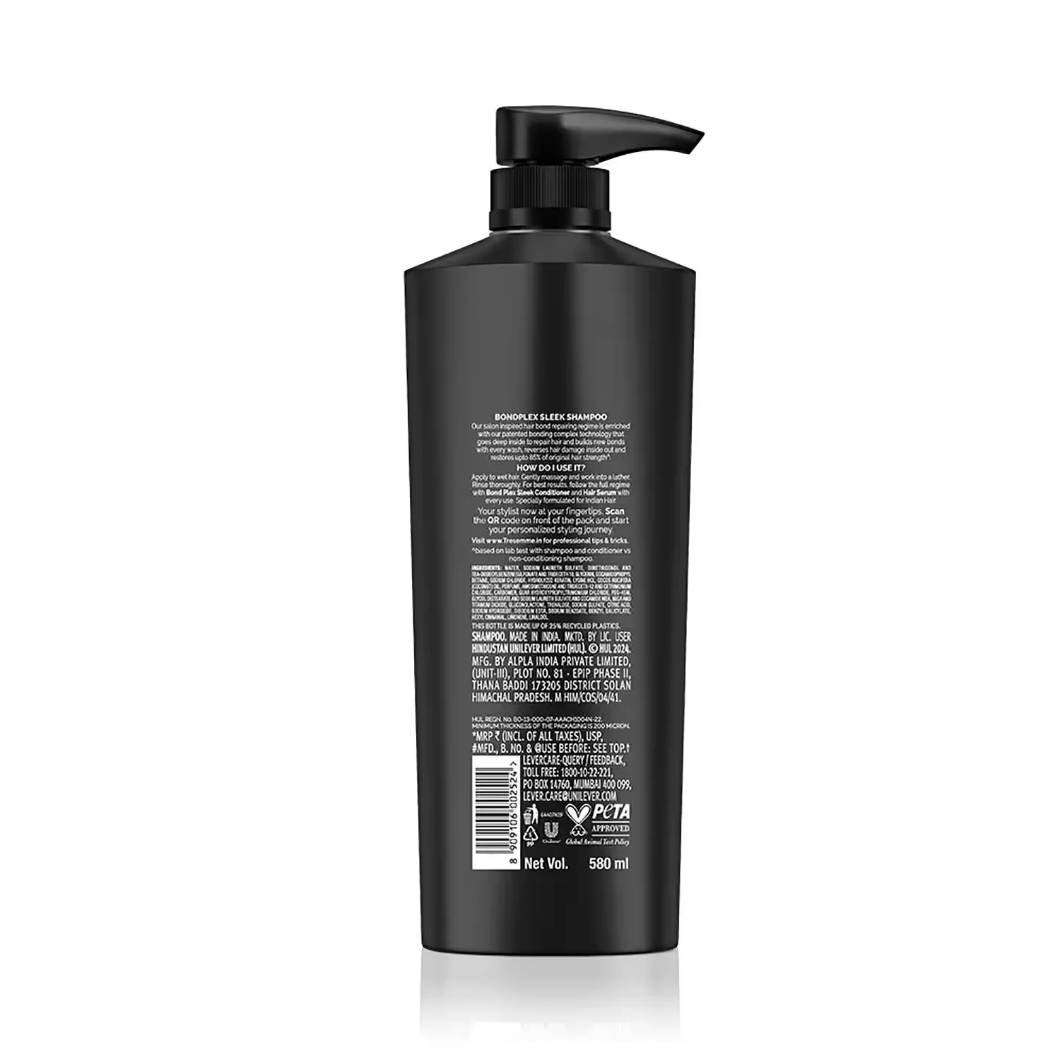 Tresemme Shampoo Bondplex Sleek 580ml - Image 3
