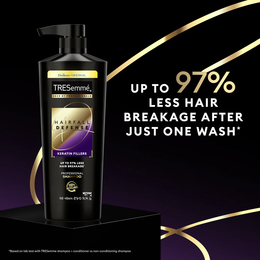 Tresemme Shampoo Hair Fall Defense 580ml - Image 7