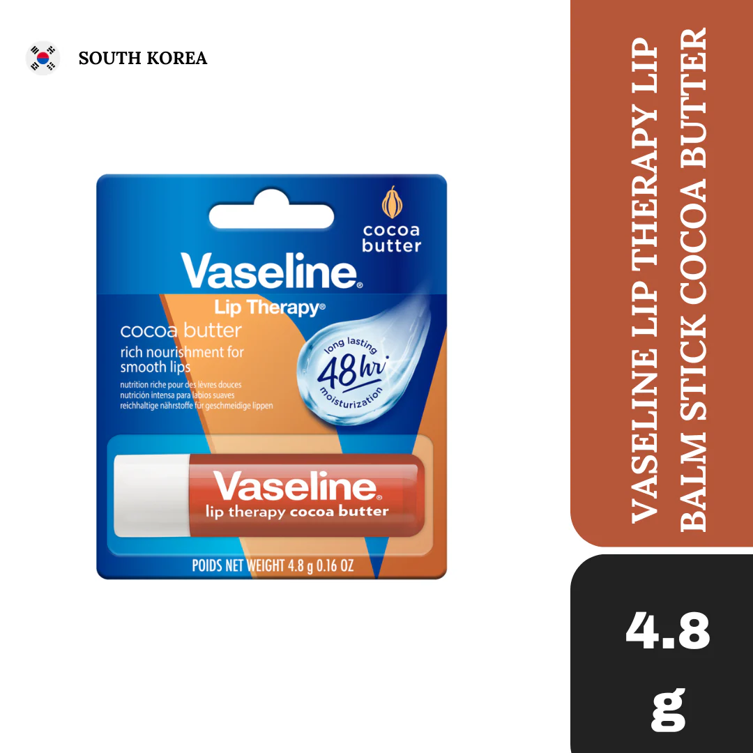 Vaseline Lip Therapy Cocoa Butter Balm Stick 4.8gm