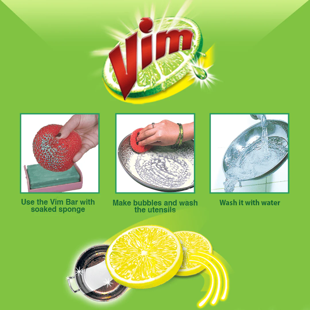 Vim Dishwashing Bar 300g - Image 6
