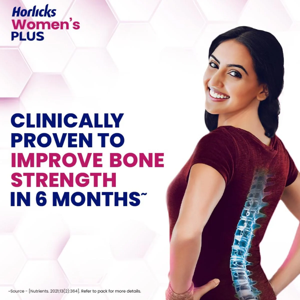 Women's PLUS Horlicks Health and Nutrition Drink Jar 400g - Image 4